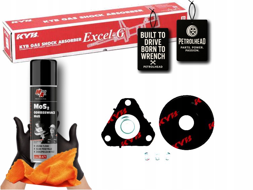 Polštář Tlumiče Přední L/p Honda CIVIC VIII 1.3H #Petrolhead Pro+ Kit1