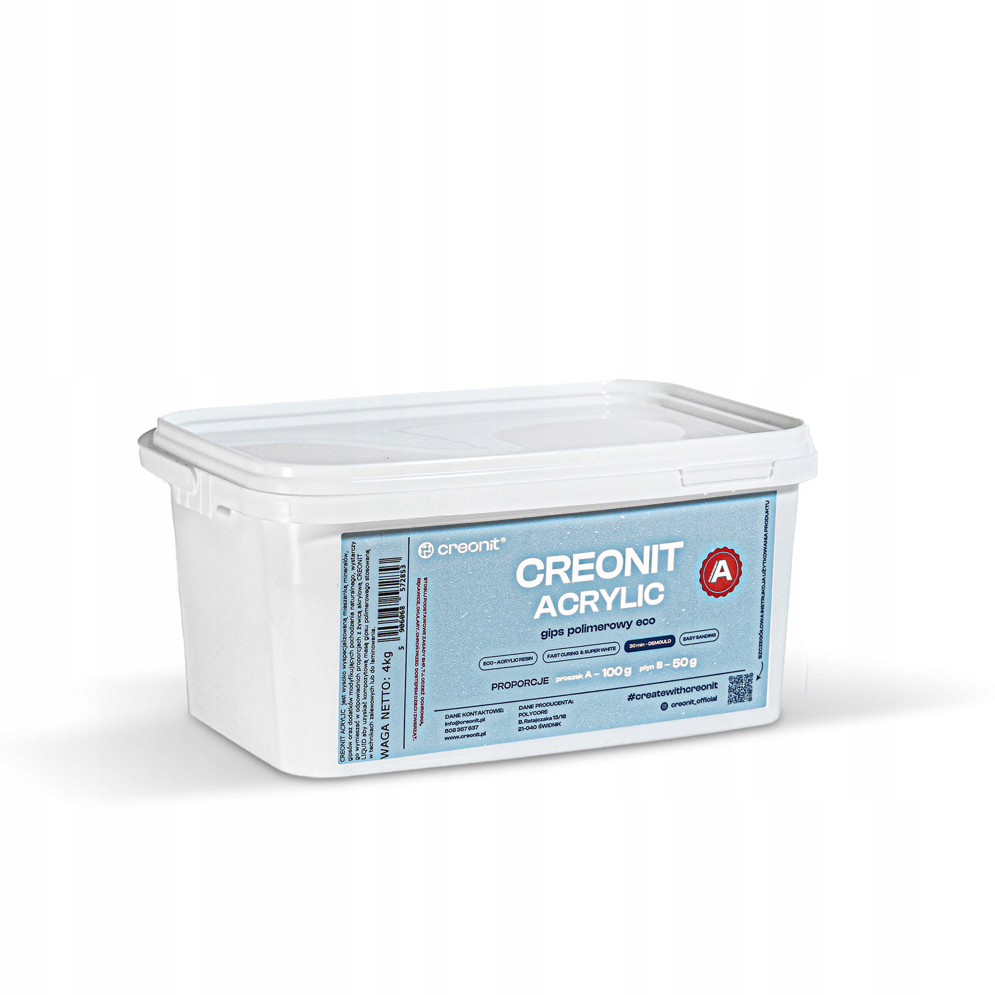Creonit Acrylic (součást A pro systém Acrylic) 4,0kg