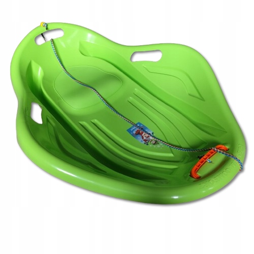 Ślizg na śnieg Muszla ślizgacz zjazdowy Sanki Plastikowe Zielone