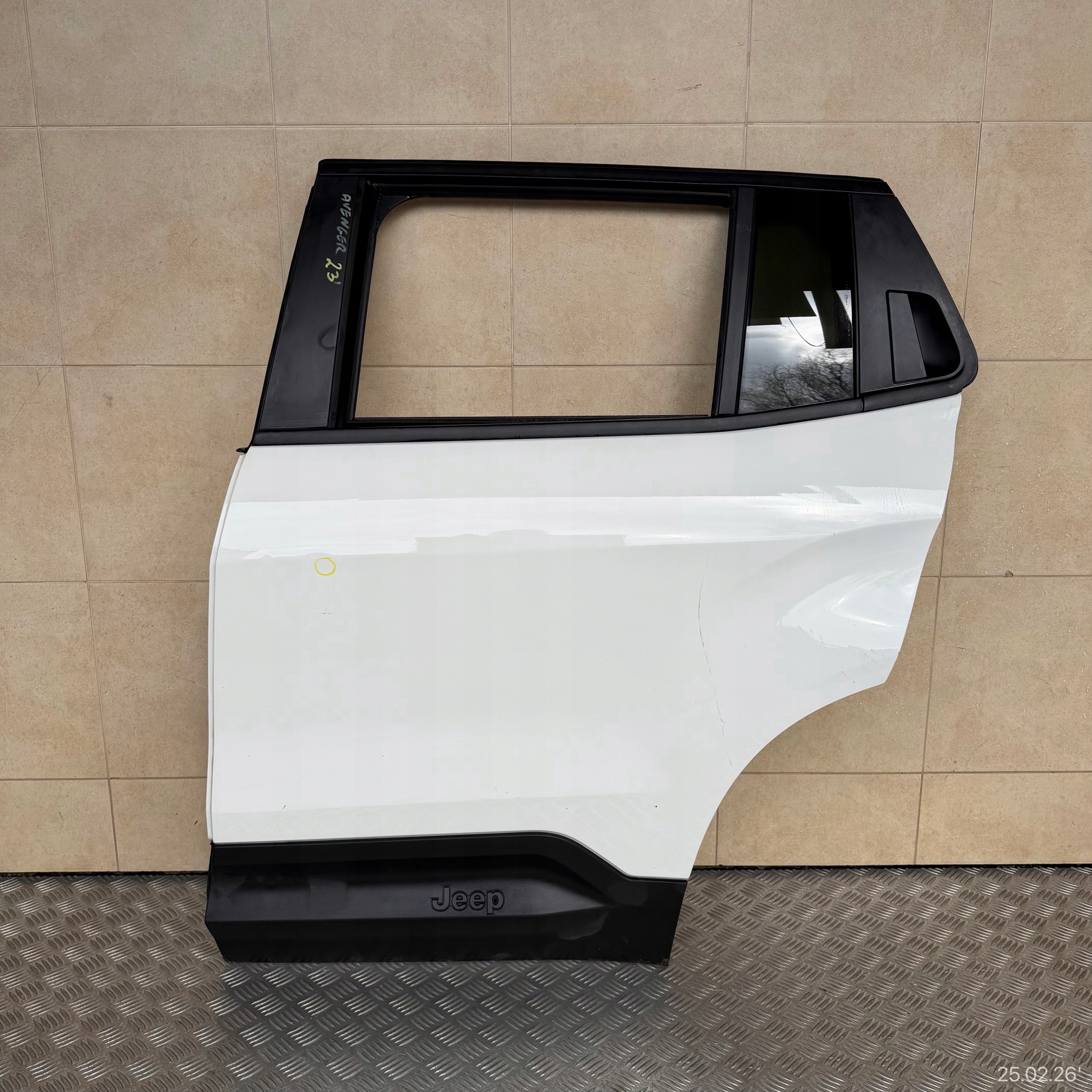 door complete rear. left JEEP AVENGER 2023 ROK