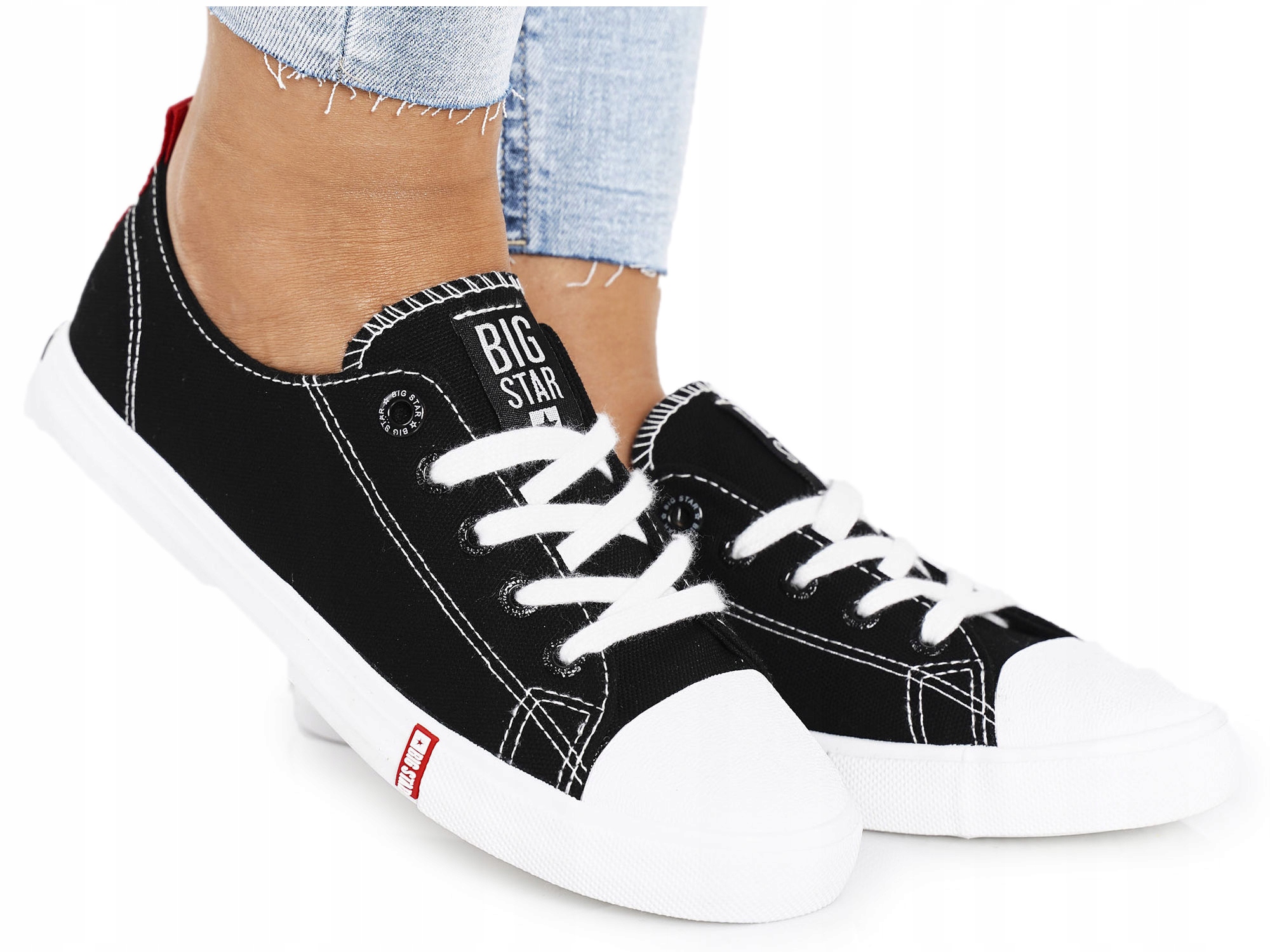 

Damskie Trampki Big Star FF274085 Czarne 37