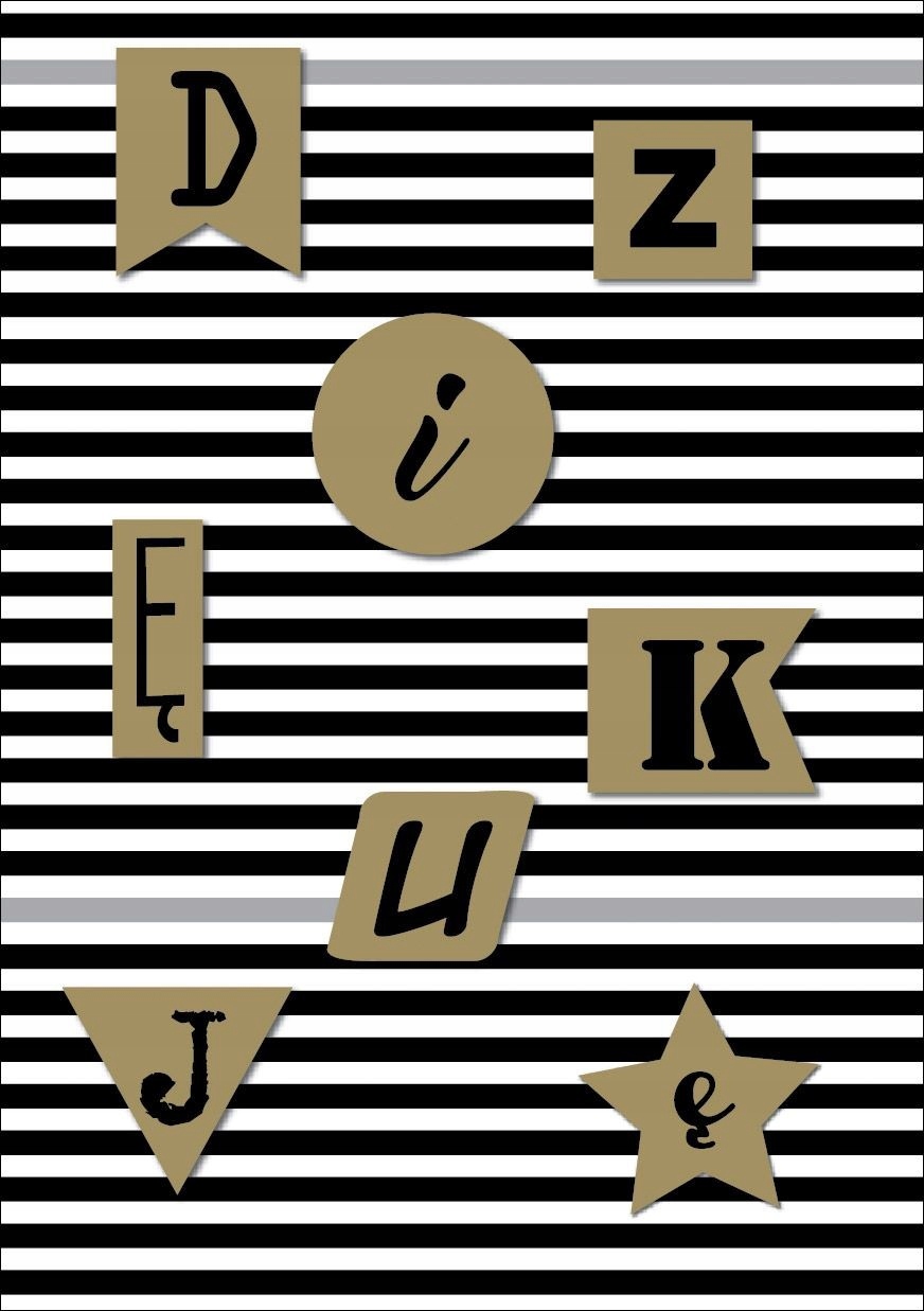 Podziękowanie Kartka z Podziękowaniami extra DK544