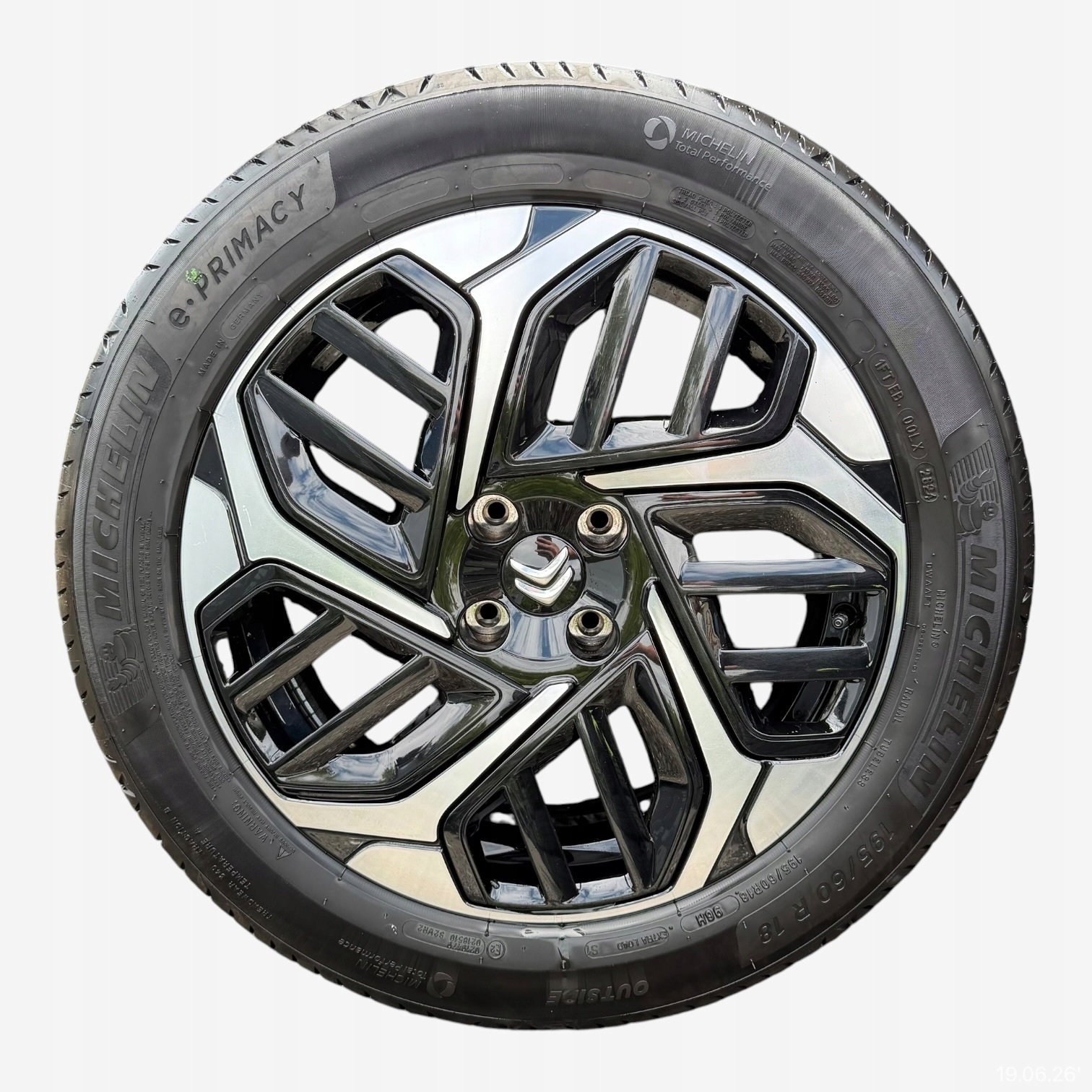 wheels tyres discs CITROEN C4 III MICHELIN 195/60/18" 5MM summer