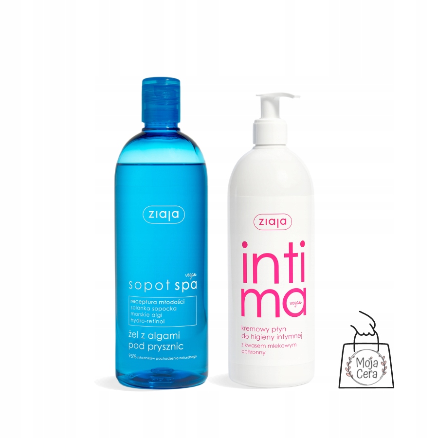 

Ziaja zestaw płyn do hig.intymnej+żel pod prysznic