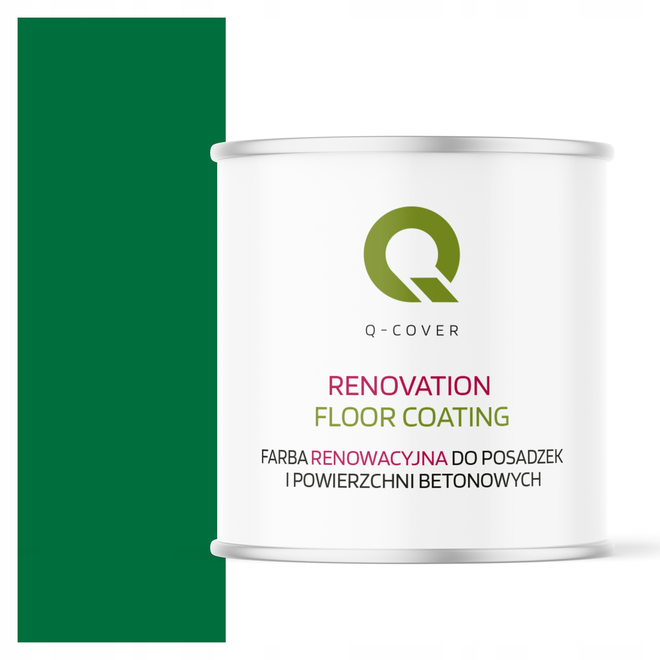 Farba Na Renováciu Betónových Podláh Garáž Farba Zelená Ral 6029 Lesk 2,5 L