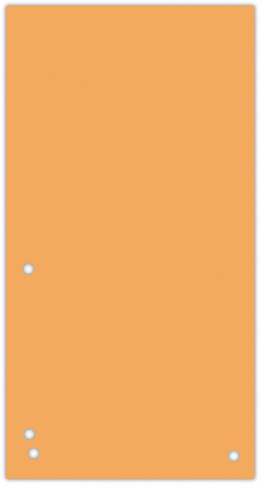 PRZEKŁADKI DO SEGREGATORA 1/3 A4 KARTON POMARAŃCZ