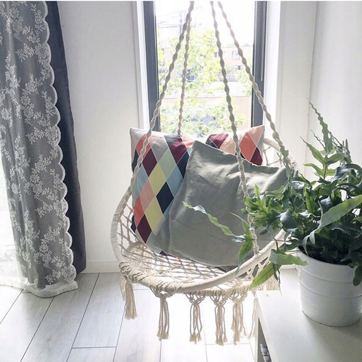 FOTEL WISZĄCY HUŚTAWKA OGRODOWA BOCIANIE GNIAZDO Rodzaj wisząca