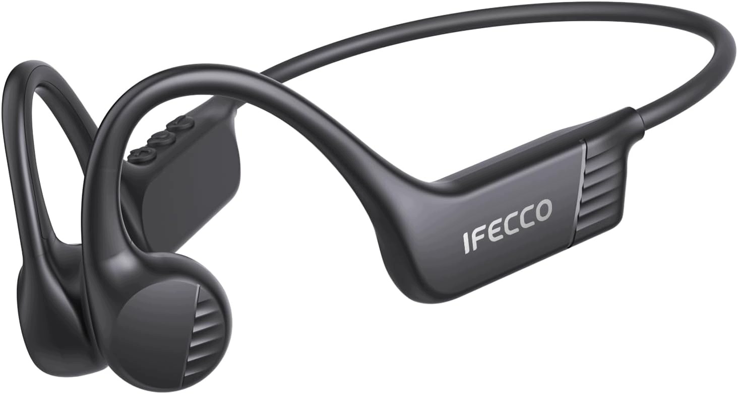 Sluchátka s kostním vedením Bluetooth 6.0 IP67 pro běhání na kole