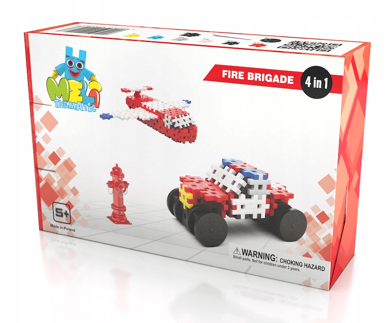 

Klocki Meli Thematic Basic Fire Brigad 4w1
