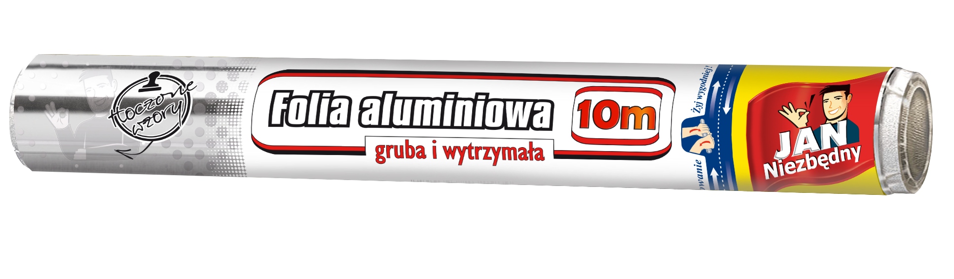 

Folia Aluminiowa Gruba Mocna Jan Niezbędny 10m