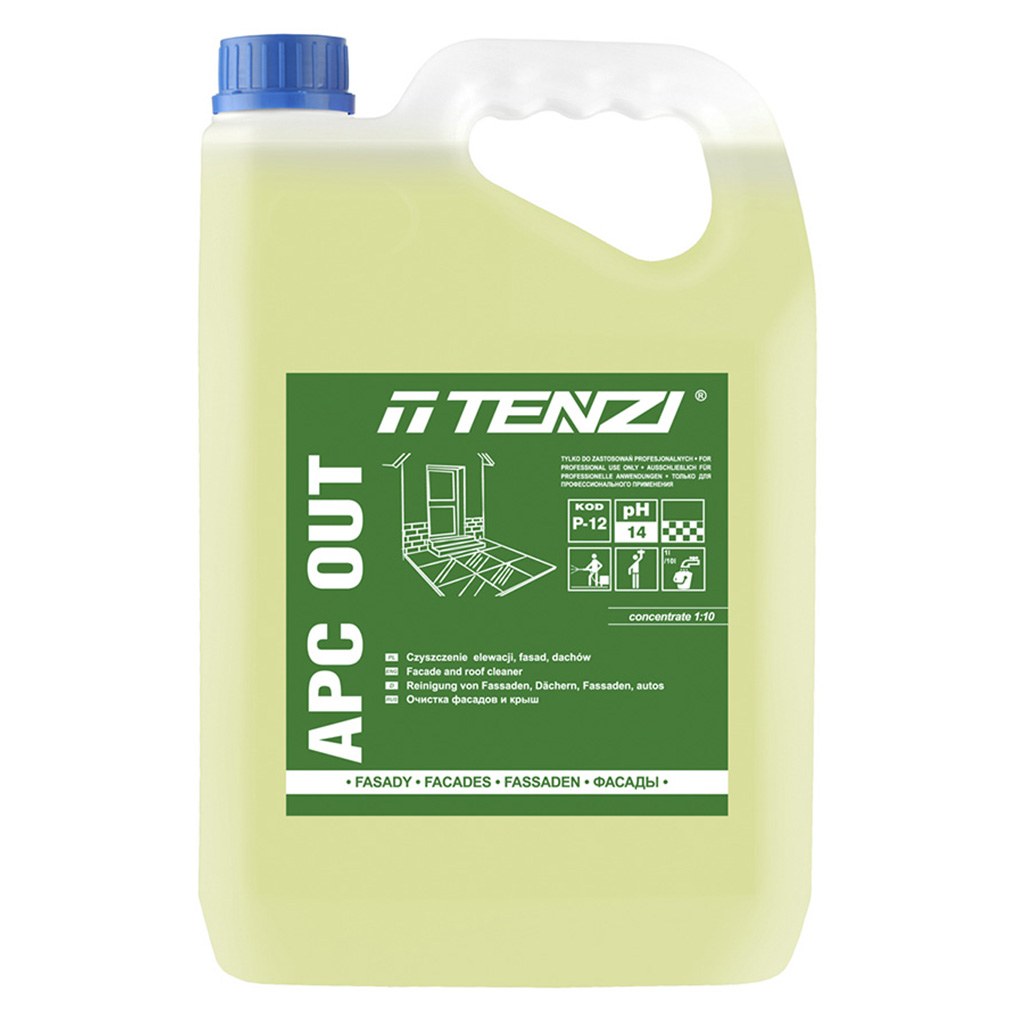 

Tenzi Apc Out 5L czyszczenie elewacji dachów fasad