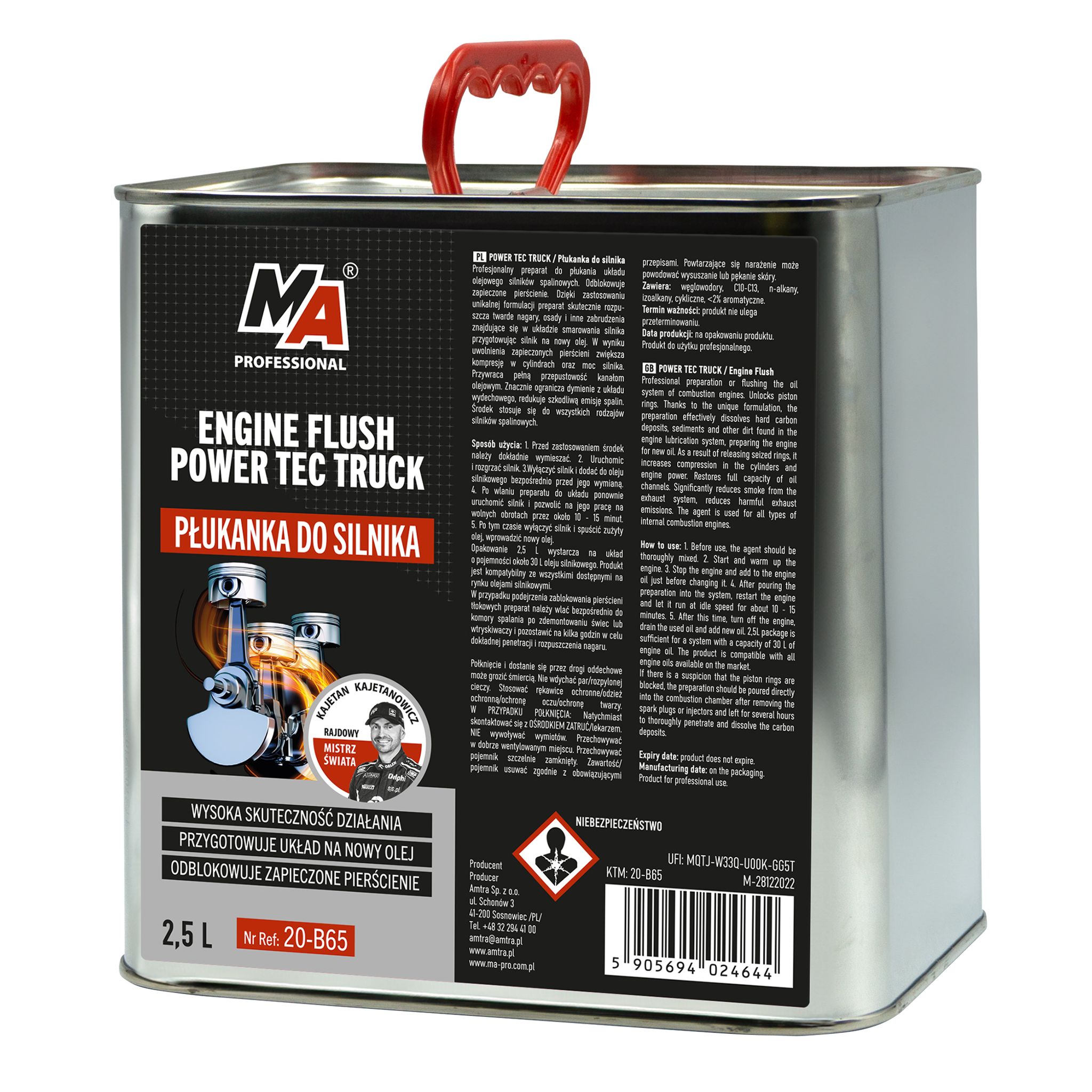 Płukanka do Silnika Ma Professional Power Tec Truck 2.5L