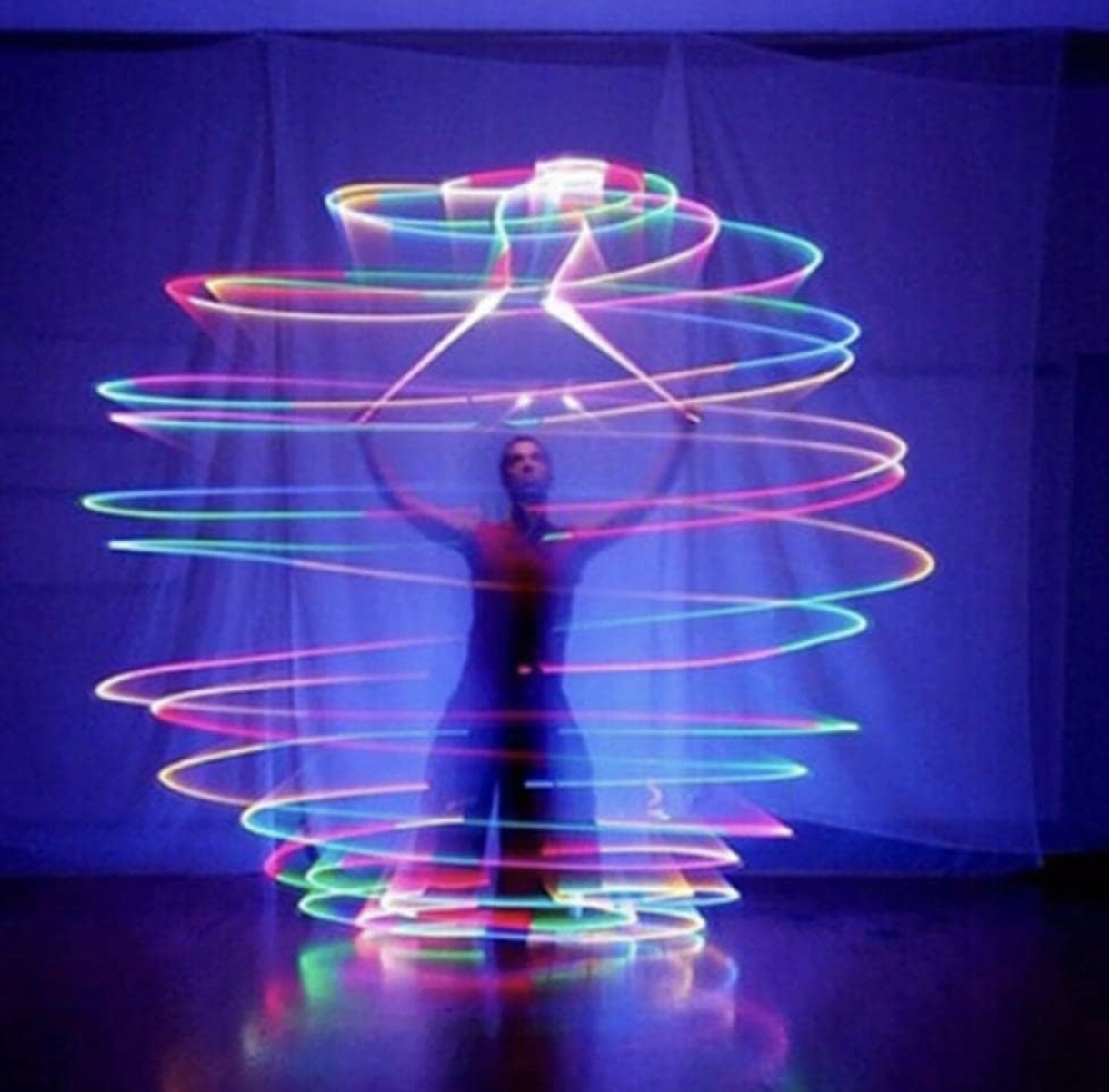 ŚWIECĄCE KULE LIGHT POI WIELOBARWNE LED x2 Marka bez marki