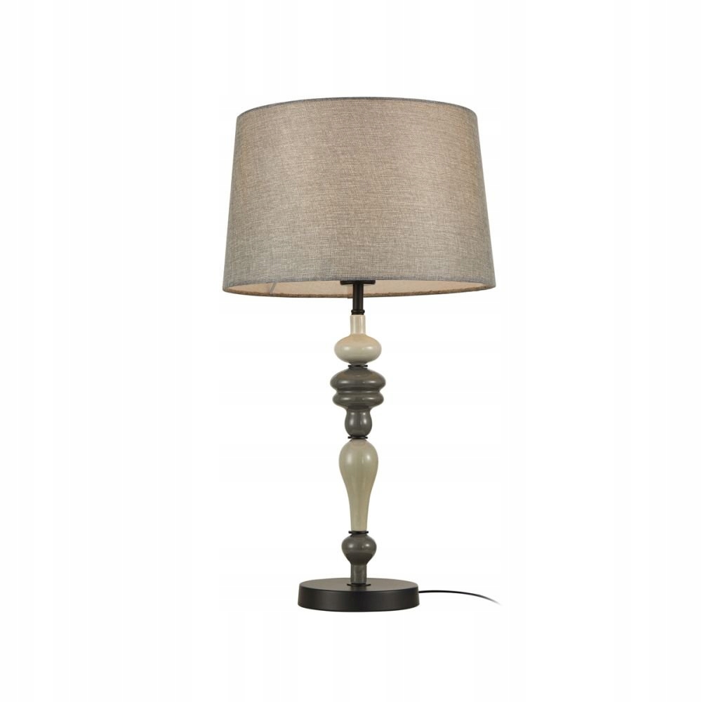 Stolová nočná lampa Nerom čierna, štýlová Italux