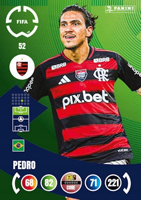 2025 Panini Adrenalyn XL Fifa Club World Cup 52 Pedro