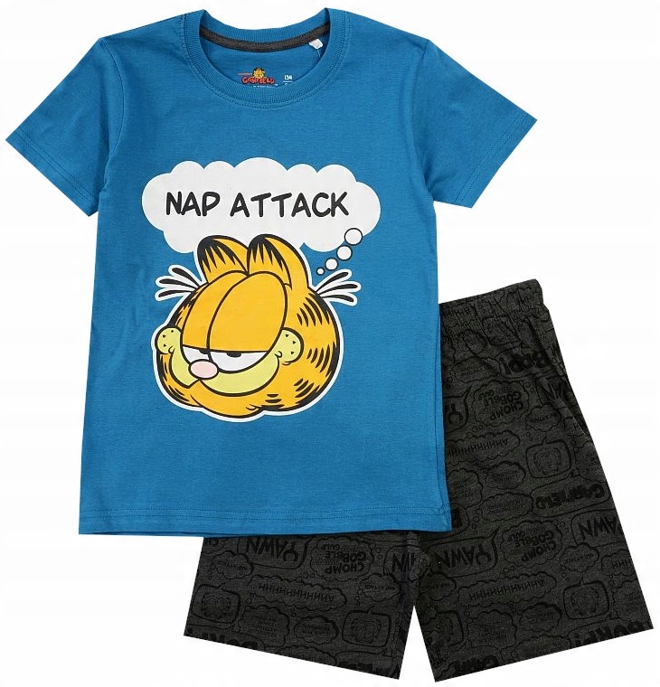 

Garfield Piżama Krótki Rękaw bawełna 140 R305B