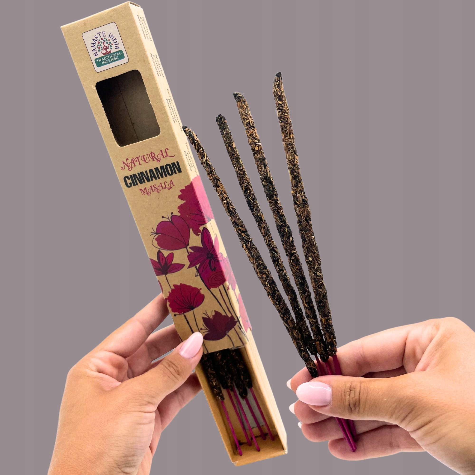 Naturalne Botaniczne Kadzidełka Masala - Cynamon Marka inna