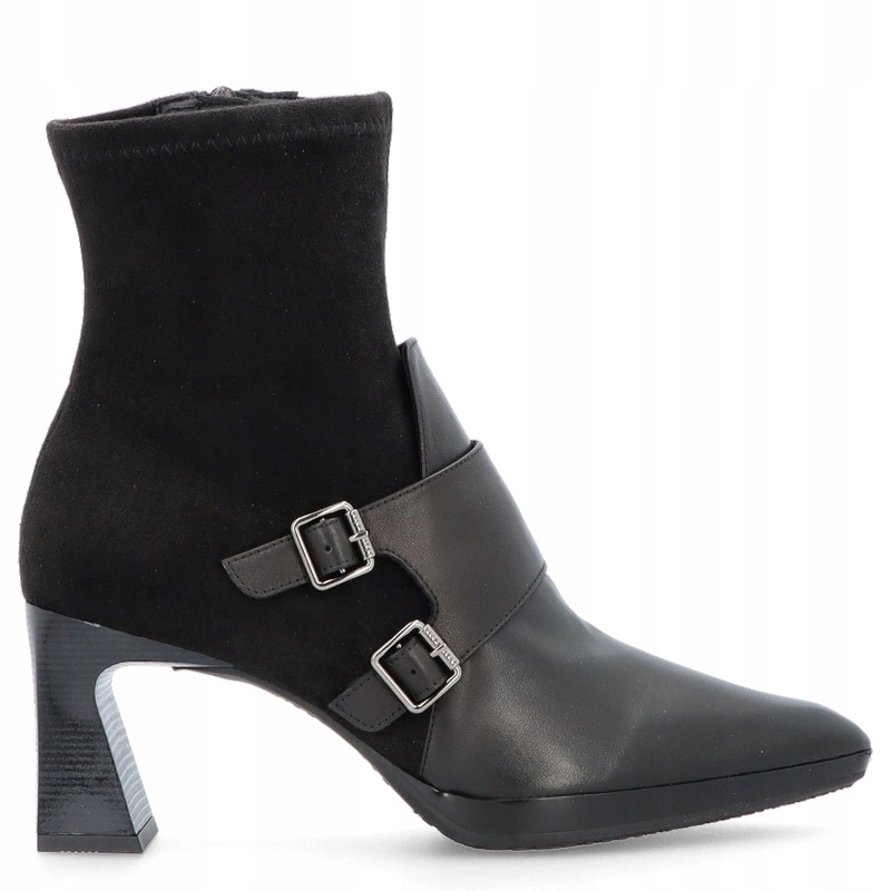 Španělské kotníkové boty se sponami Hispanitas HI254304 Černé 39