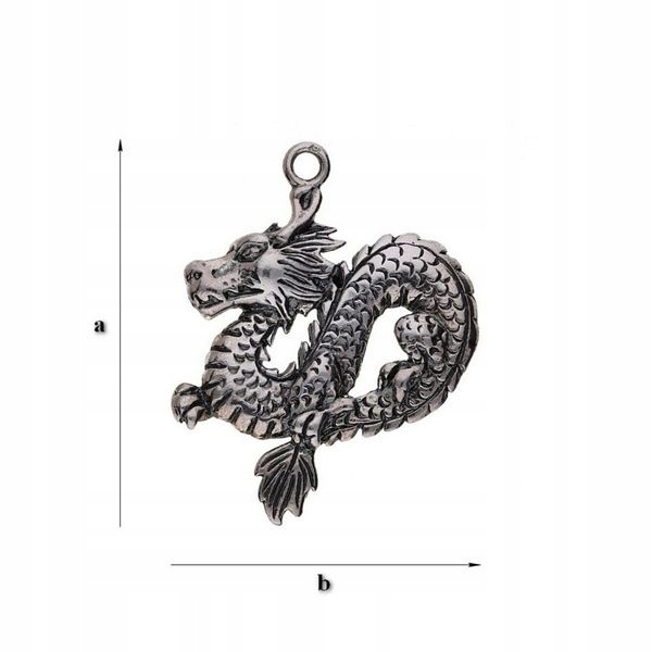 CHA-107 Smok Závěsný prvek Stříbro 925