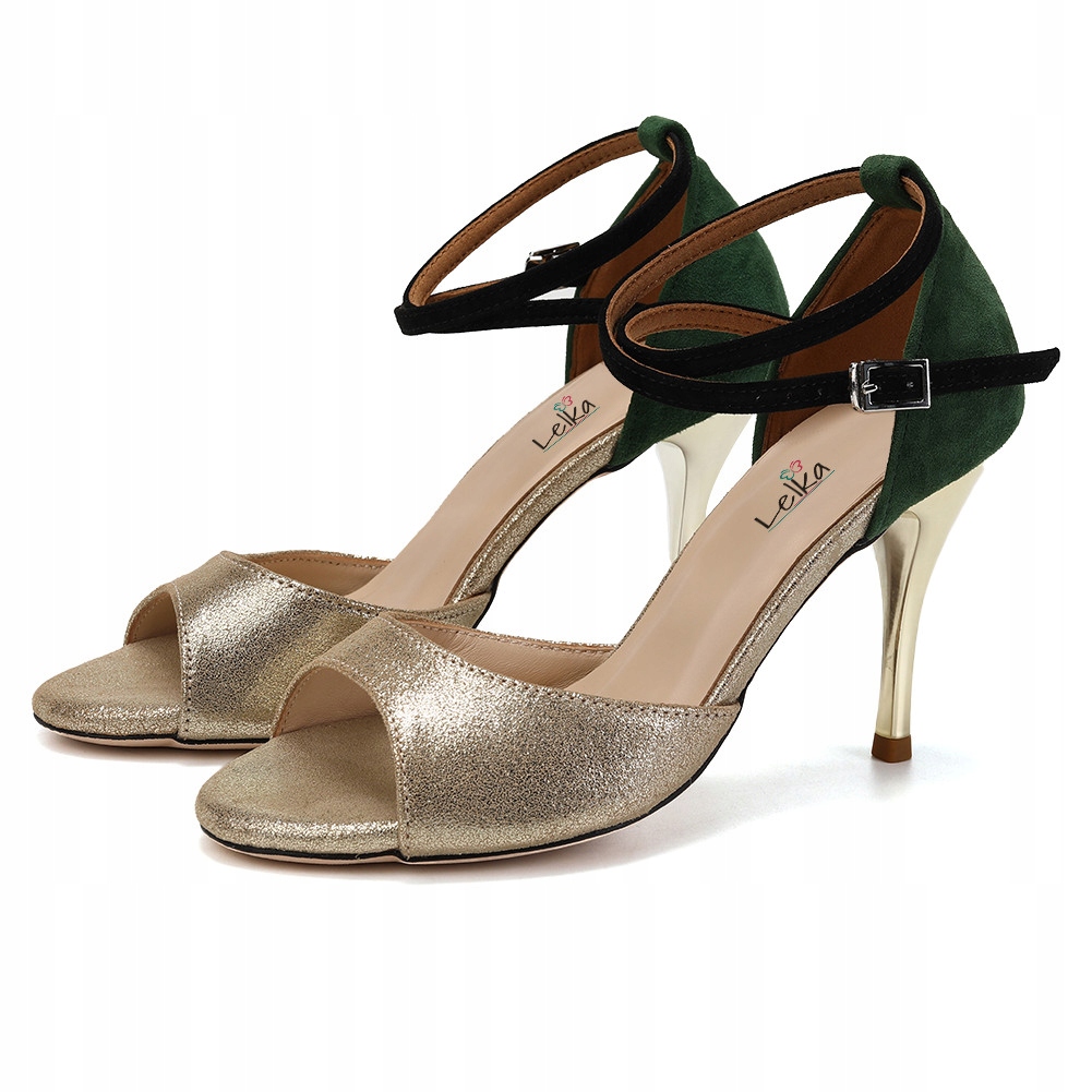 Skórzane Buty Do Tańca Tango High Heels 8,5cm