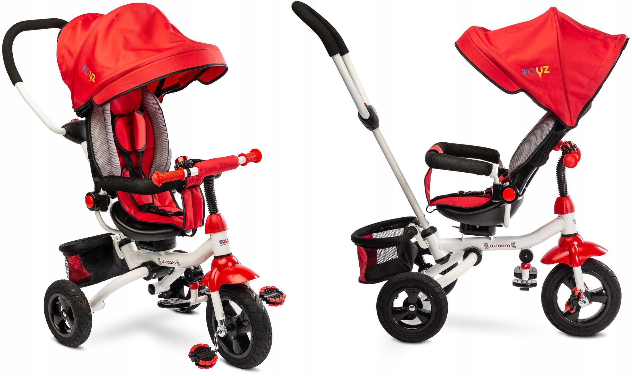 Obrotowy Składany Rowerek Trójkołowy Toyz Wroom