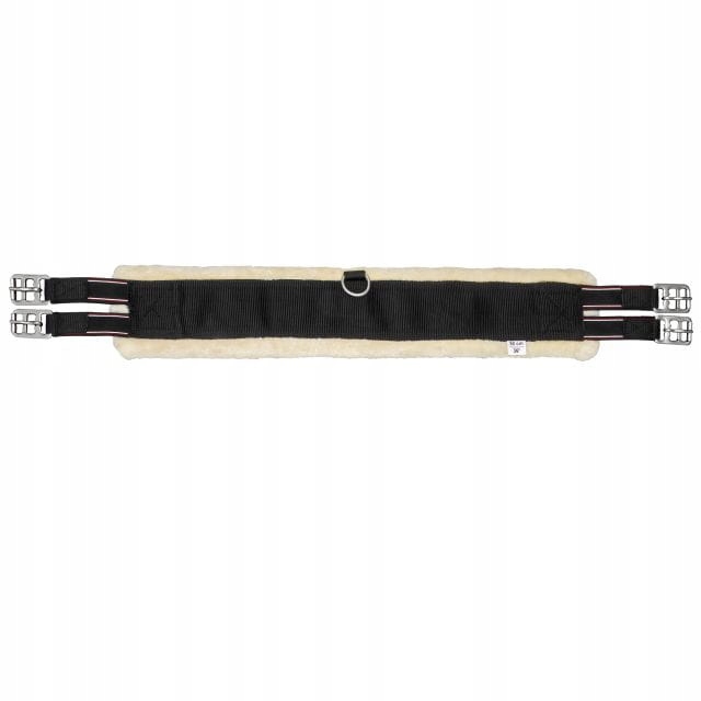 Popręg dla konia Vs Start FurArtificial z futerkiem beżowy 110 cm