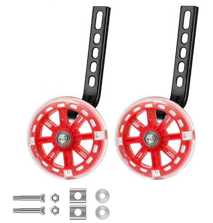 KÓŁKA PODPOROWE BOCZNE DO ROWERU 12-20' z LED Marka inna marka