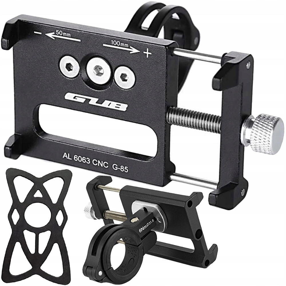 GUB 85 G-85 UCHWYT ROWEROWY NA TELEFON MOCOWANIE MOTOR KIEROWNICĘ + GRATIS