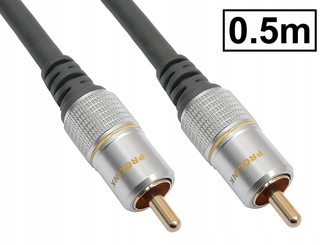 

Kabel Cinch Rca-rca Coaxial Prolink Exclusive 0.5m