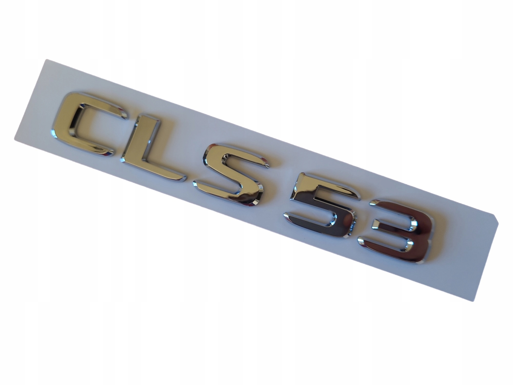 Emblemat do Mercedes Cls 53 Silver Glossy
