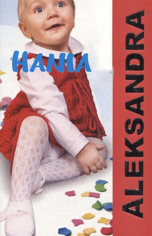 

Rajstopy ażur białe Hania Aleksandra 56-62