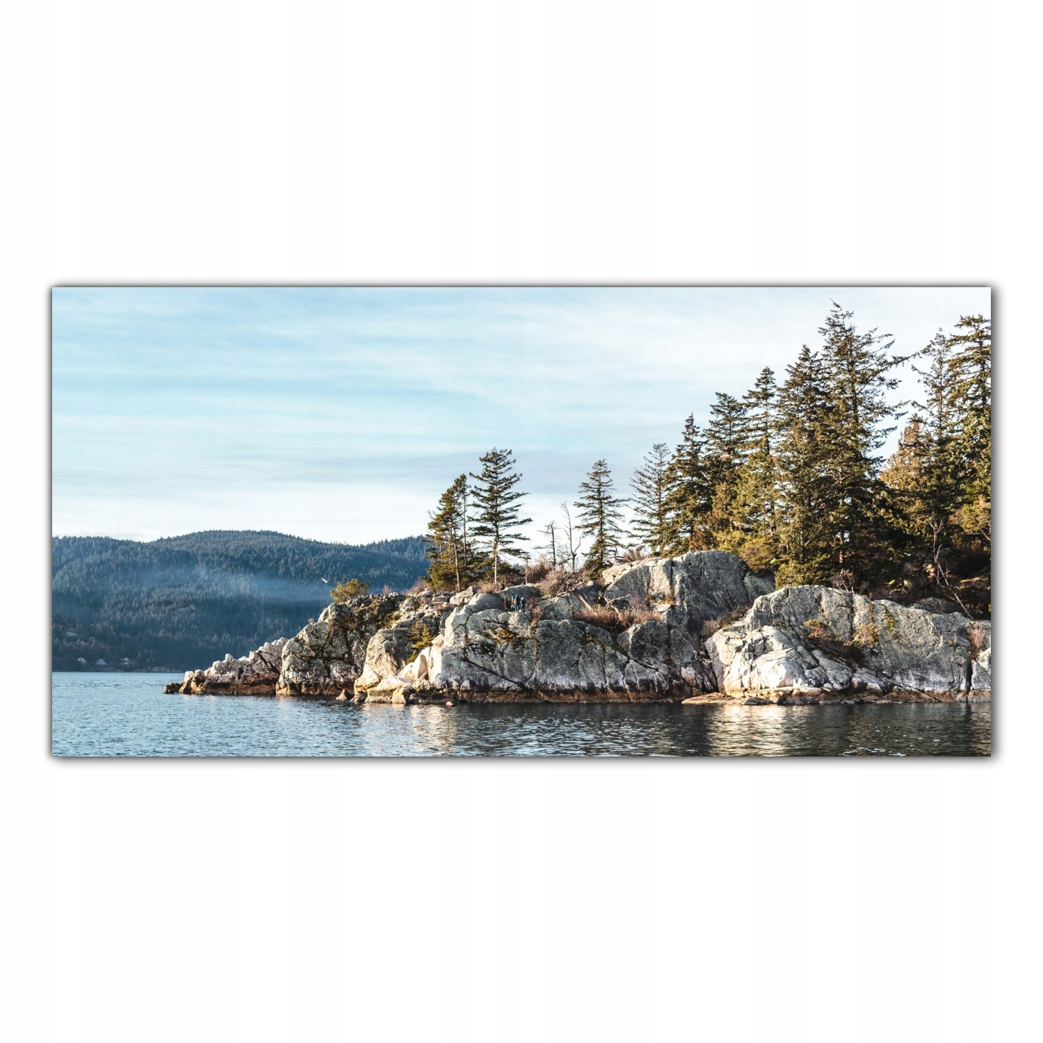 

Hartowany Obraz Szklany Ameryka Zatoka Klif 120x60