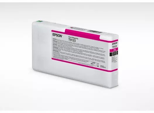 Epson T9133 Vivid Magenta Ink Cartridge (200ml) C13T91330N