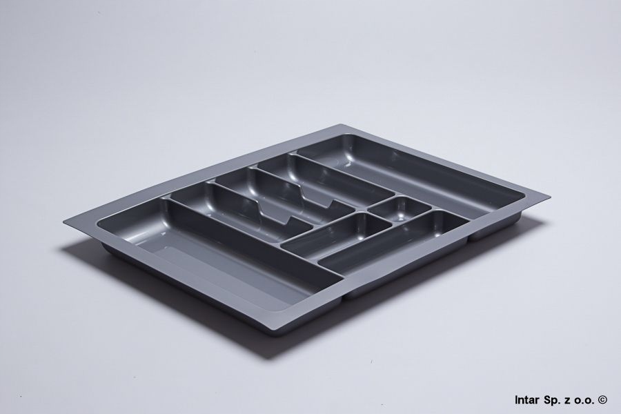 Wkład szufladowy na sztućce POLI 635x490mm Metalik Rodzaj organizer do szuflady