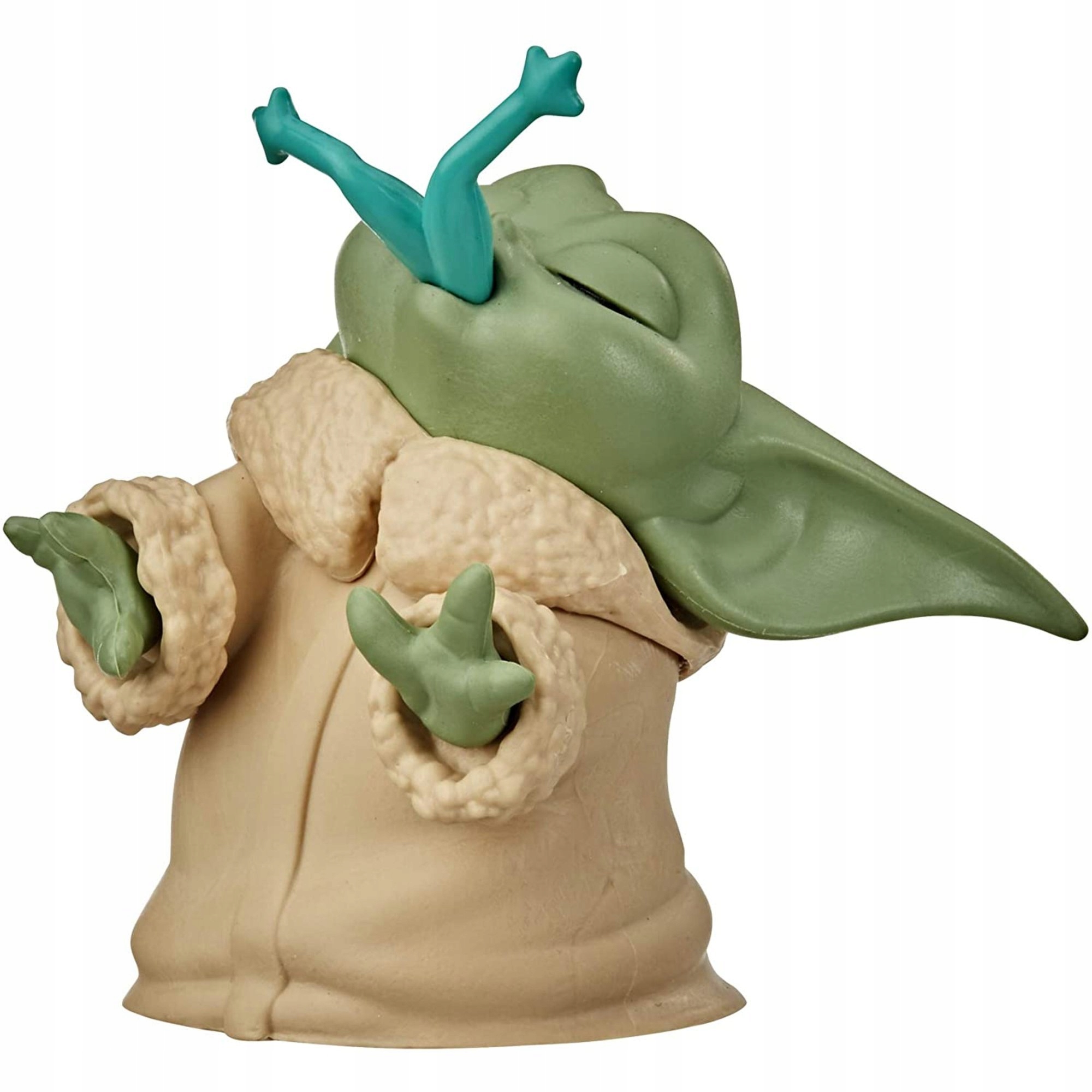 STAR WARS BABY YODA MANDALORIAN Z ŻABĄ FIGURKA