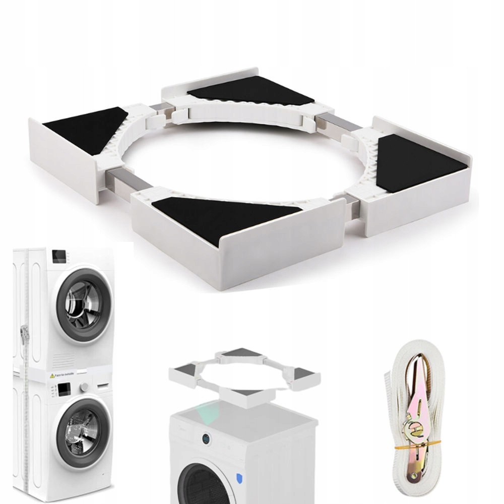 Uniwersalny Łącznik Pralki Z Suszarką Regulowana 46-66 cm antypoślizgowy