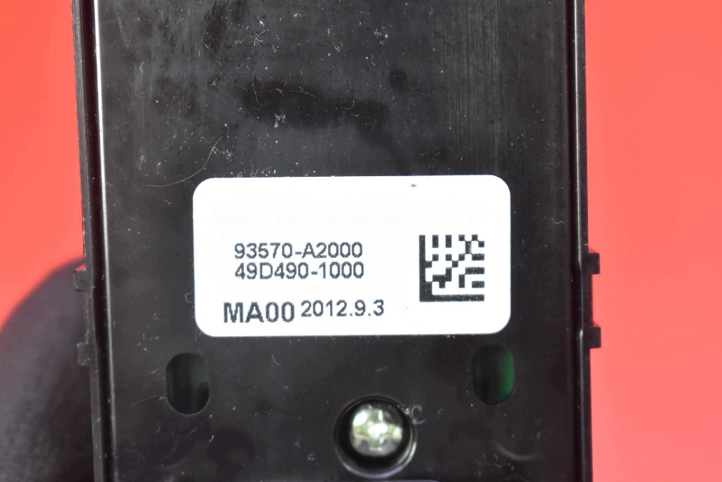 control panel of the window EU 93570-A2000 KIA CEED 2 II KOMBI 12-15