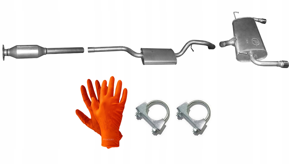 Ford Kuga II 1.5 EcoBoost 1.6 EcoBoost (od roku 2012) Výfukový Systém Tlumiče