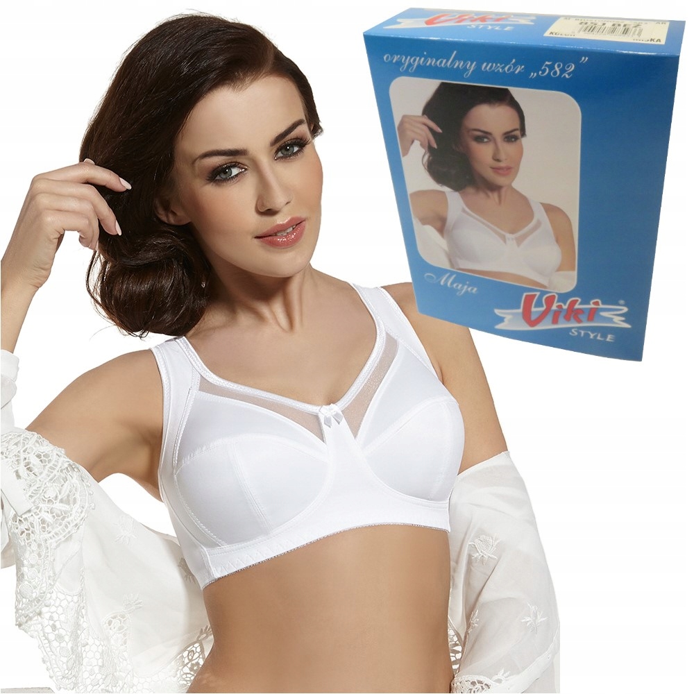 Viki 582 biustonosz Maja miękki duże rozmiary