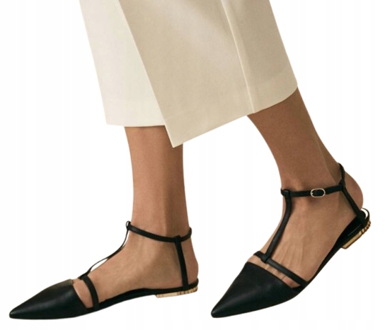 Reiss Dámské Sandály Černé S Špičkou 37 3L1G4* EU37 3L1