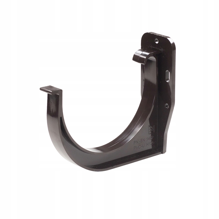 hak uchwyt do rynna rynny PCV 100mm BRĄZ CIEMNY