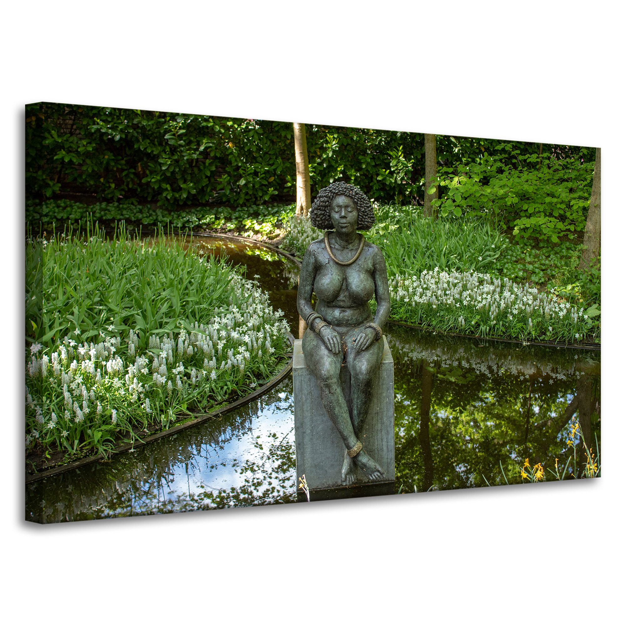 Obraz Canvas Architektura Figura ženy 100x60 cm