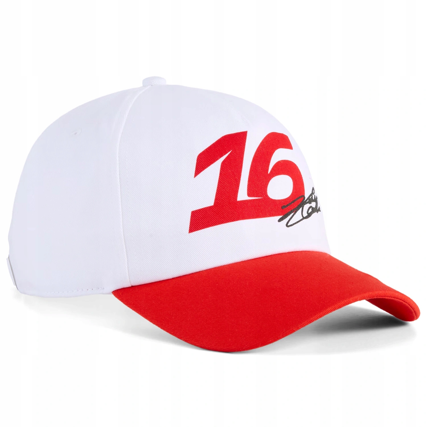 Čepice Scuderia Ferrari F1 Charles Leclerc bílá