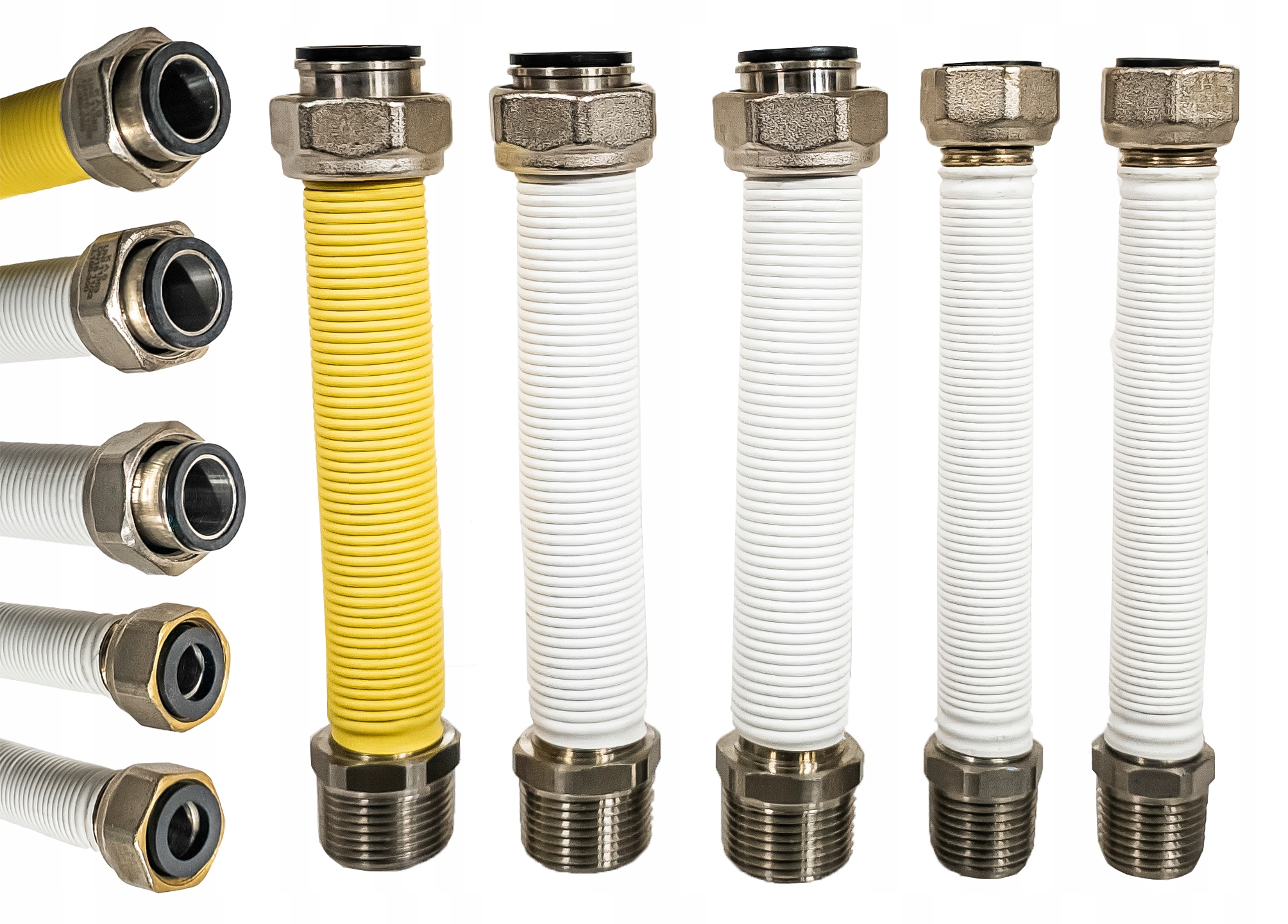 Roztažitelné Připojovací Hadice Pro Plynový Kotel, Komplet Připojovacích Hadic