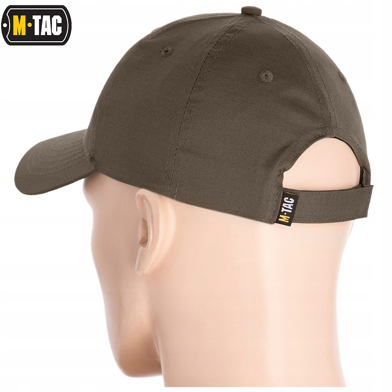 CZAPKA Z DASZKIEM MĘSKA BEJSBOLÓWKA M-TAC OLIVE Cechy z daszkiem