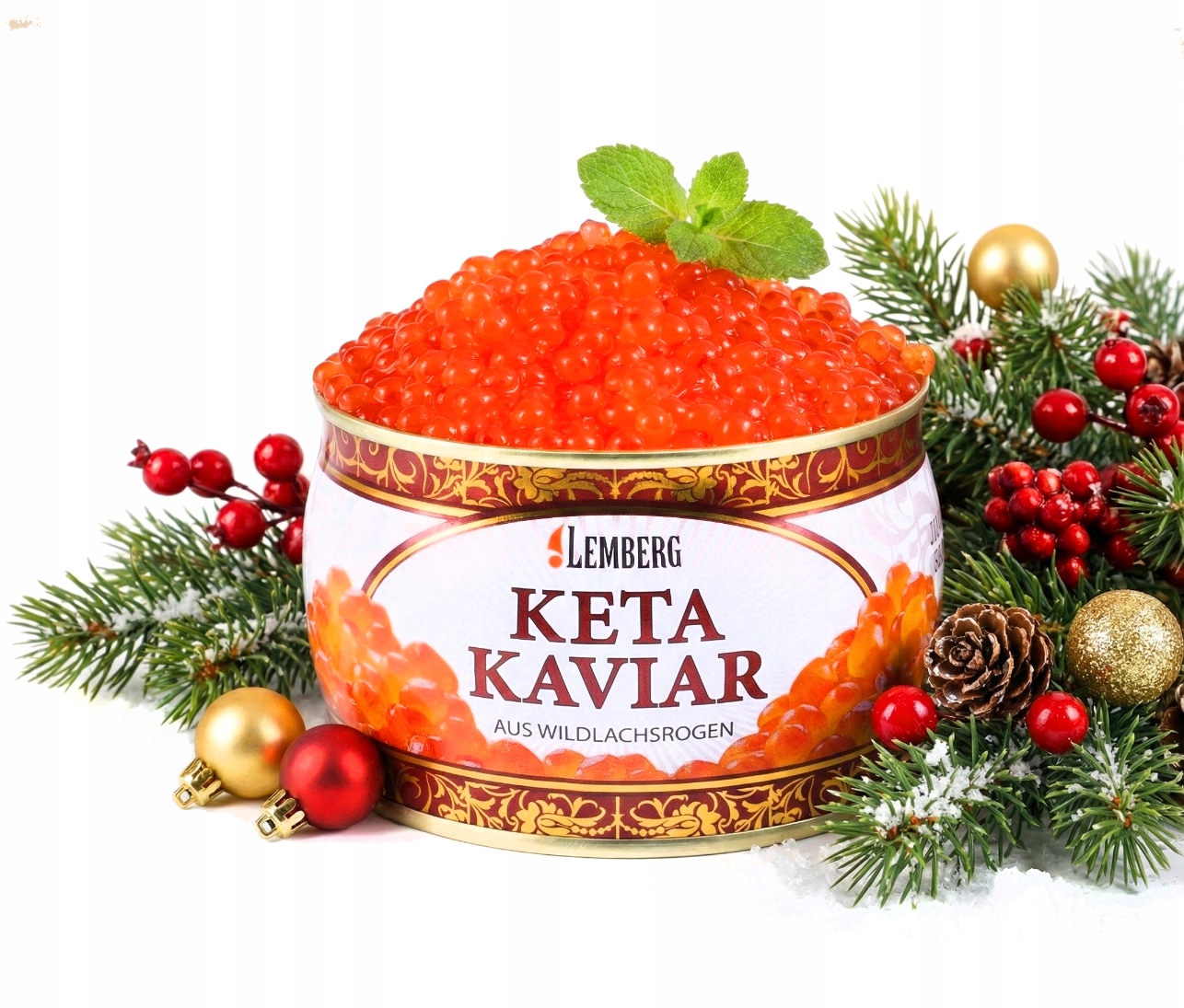 Kaviár Z Lososa Keta S Velkým Zrnem Lemberg Premium Pro Znalce