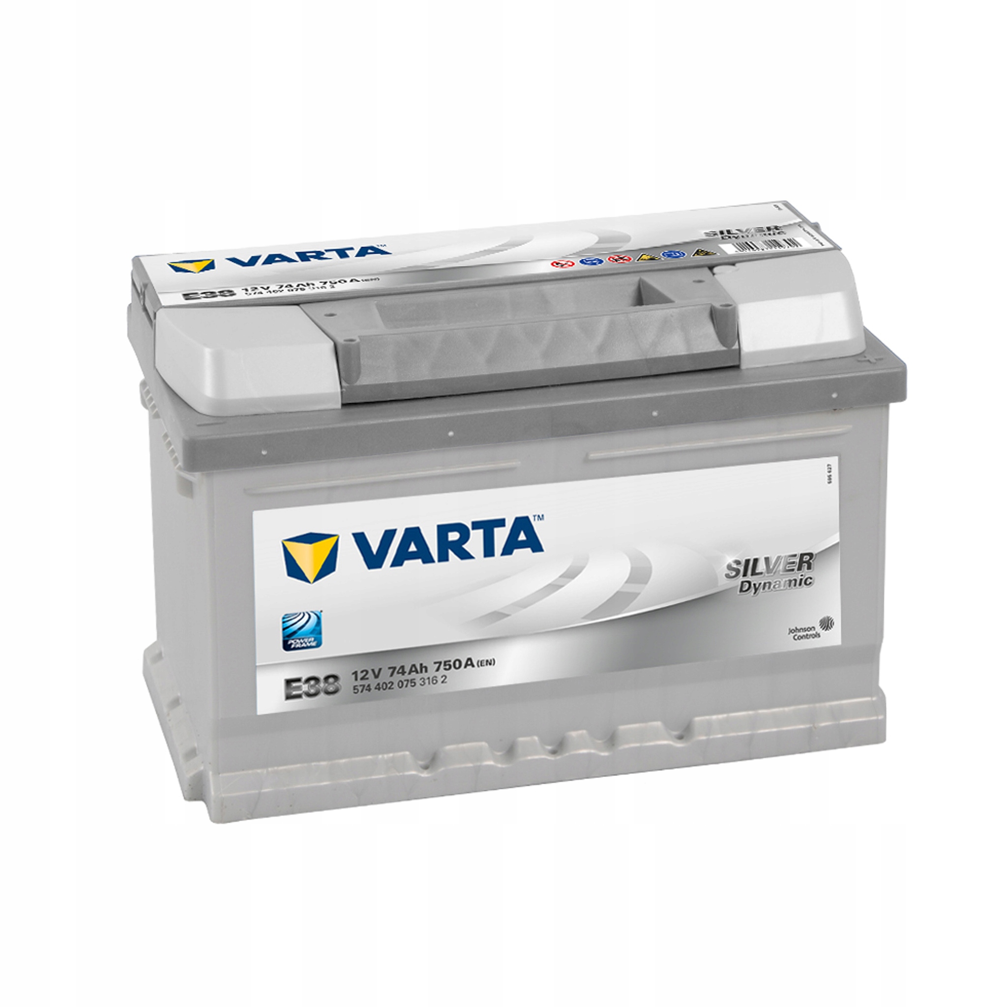 Varta C20. LKW-Batterie Varta 55Ah 12V