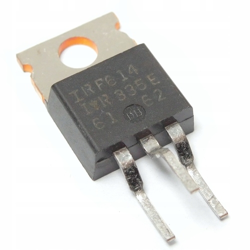 

[20szt] IRF614 Ir N-mos 250V 2.7A 36W