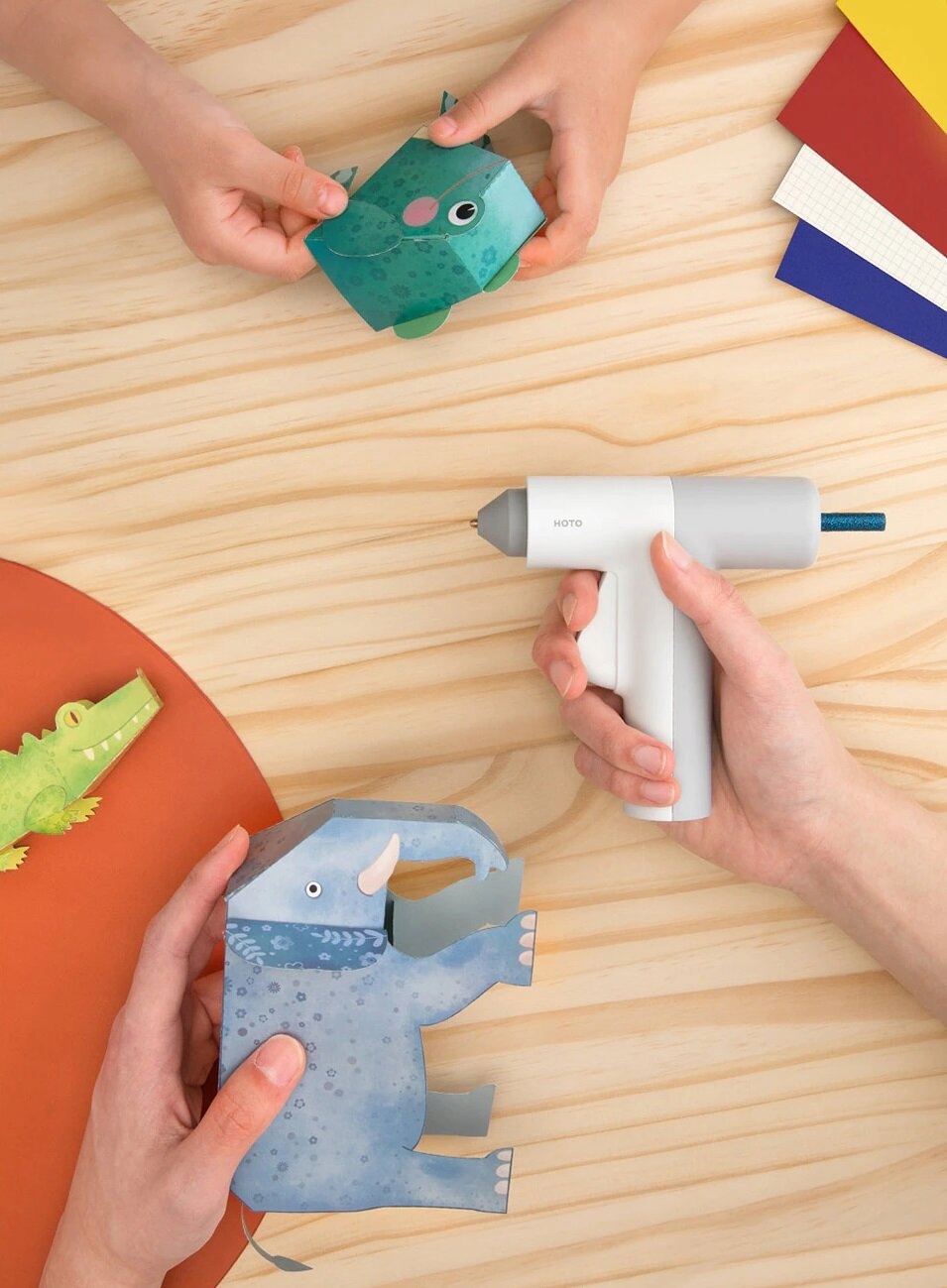 Pistolet do kleju HOTO QWRJQ001 Moc 1 W