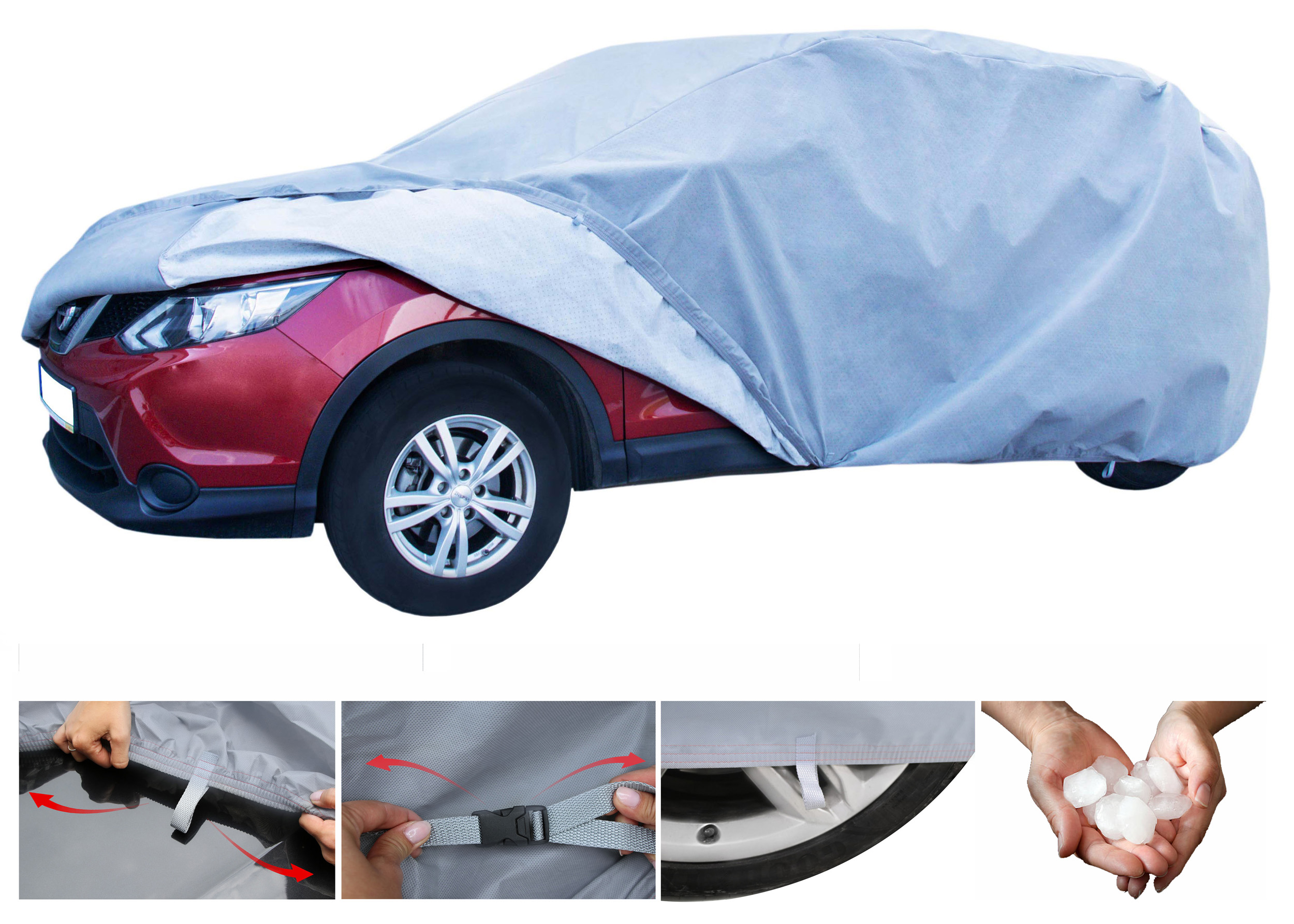 Przeciwgradowy pokrowiec antygradowy M2 SUV grad